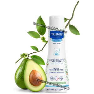 Lait de toilette sans rinçage – Mustela
