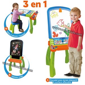 Tableau Magi Chevalet 3en1 interactif – Vtech