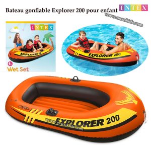 Bateau gonflable Explorer 200 pour enfant – INTEX