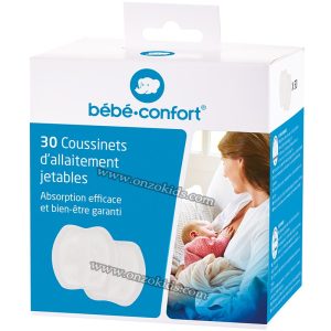 Coussinets d&rsquo;allaitement Jetables Blancs 30 Pcs – Bébé confort