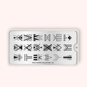 Plaque Stamping Holy Shapes 03 - MoYou London