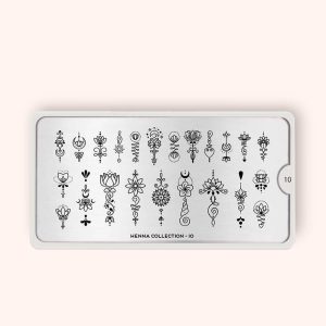Plaque Stamping Henna 10 - MoYou London