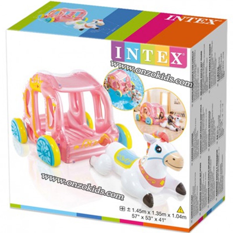 Carrosse De princesse Gonflable 145 x 135 x 104 cm – Intex – Image 9