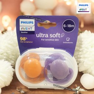 Lot de 2 Sucettes Ultra Soft pour 6 à 18 mois – Avent