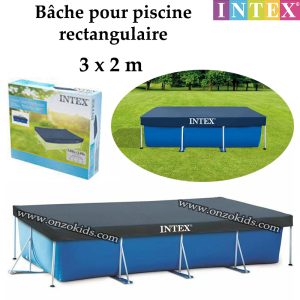 Bâche pour piscine rectangulaire 3 x 2 m – Intex