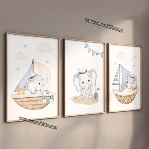 Lot de 3 Cadre pour Enfants – Liso