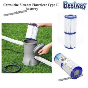 Cartouche filtrante Flowclear Type II – Bestway