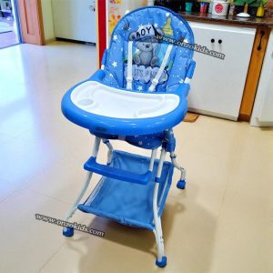Chaise haute avec roues – Pingouin