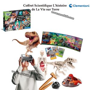 Coffret Scientifique L&rsquo;histoire de La Vie sur Terre – Clementoni