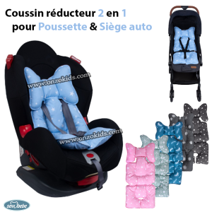 Coussin réducteur 2 en 1 pour Poussette & Siège auto | Sevibebe