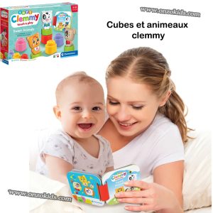 Cubes et animeaux clemmy – Clementoni