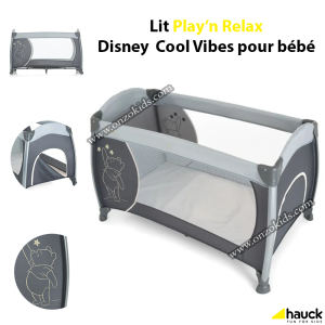 Lit Play&rsquo;n Relax Disney Cool Vibes pour bébé – hauck