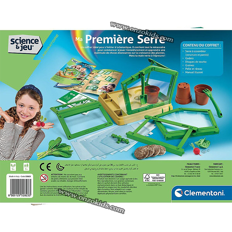 Jouet Ma première serre-clementoni – Image 5