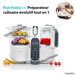 Nutribaby (+) Préparateur culinaire évolutif tout en 1 – Babymoov