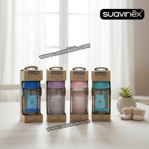 Biberon en verre 240 ml pour bébé | Suavinex