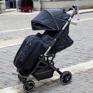 Poussette de luxe Compacte avec cache Pieds pour voyage – kidilo