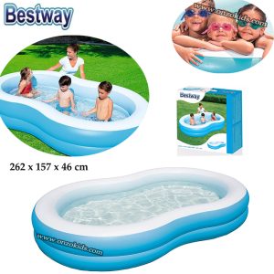 Piscine la famille Big Lagoon 262 x 157 x 46 cm – Bestway
