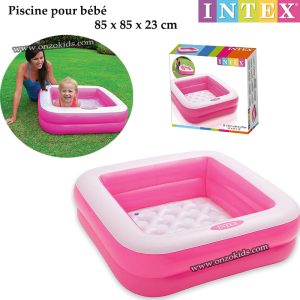 Piscine pour bébé 85 x 85 x 23 cm -INTEX