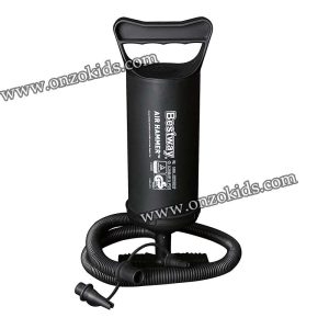 Pompe Manuelle, 3 adaptateurs pour Valve, en Plastique – Noir