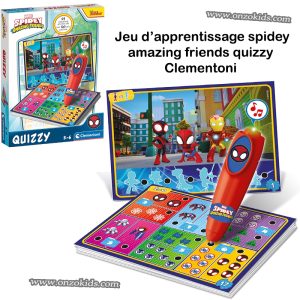 Tableau d’apprentissage spidey amazing friends quizzy – Clementoni