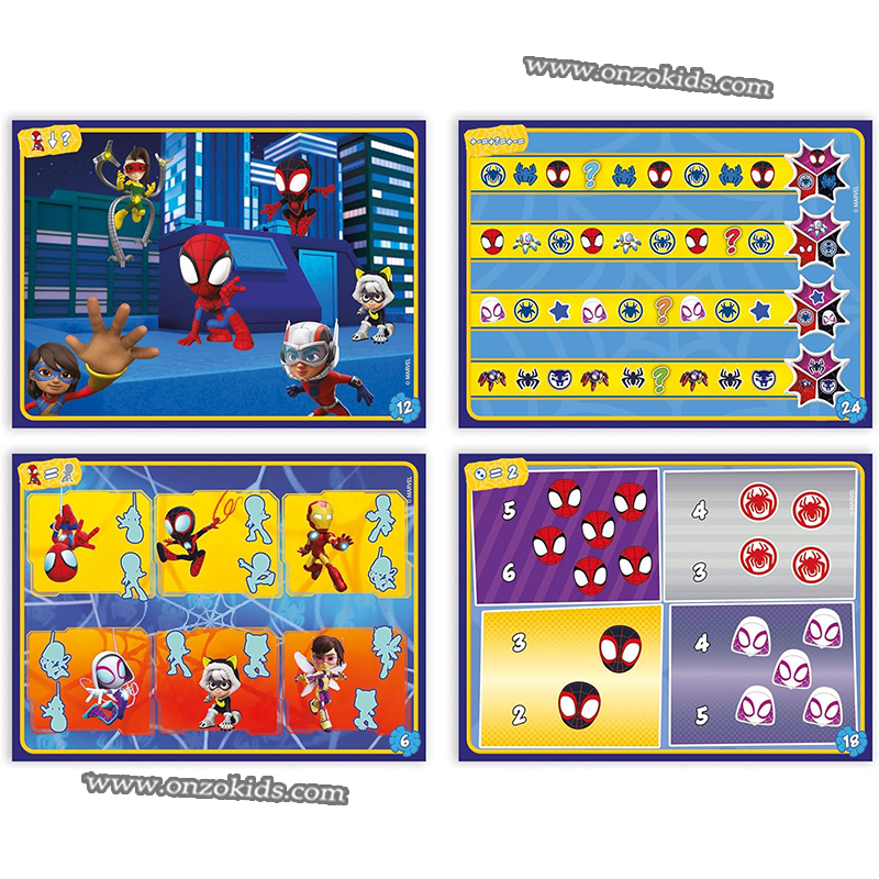 Tableau d’apprentissage spidey amazing friends quizzy – Clementoni – Image 4