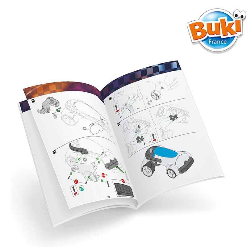 Voiture de Course à Air Comprimé à Construire-Buki – Image 6