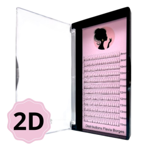 Extensions de Cils Mix 2D – Soie Volume Léger
