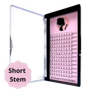 Extensions de Cils Short Stem 6D en Soie
