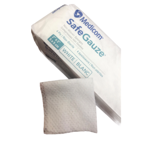 Compresses non-tissées
