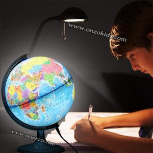 Globe lumineux en plastique pour enfants