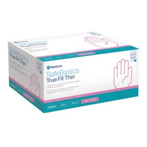 Gants de Nitrile Rose 300un.
