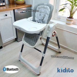 Chaise haute, Balançoire Électrique, Bluetooth Avec Télécommande – Kidilo