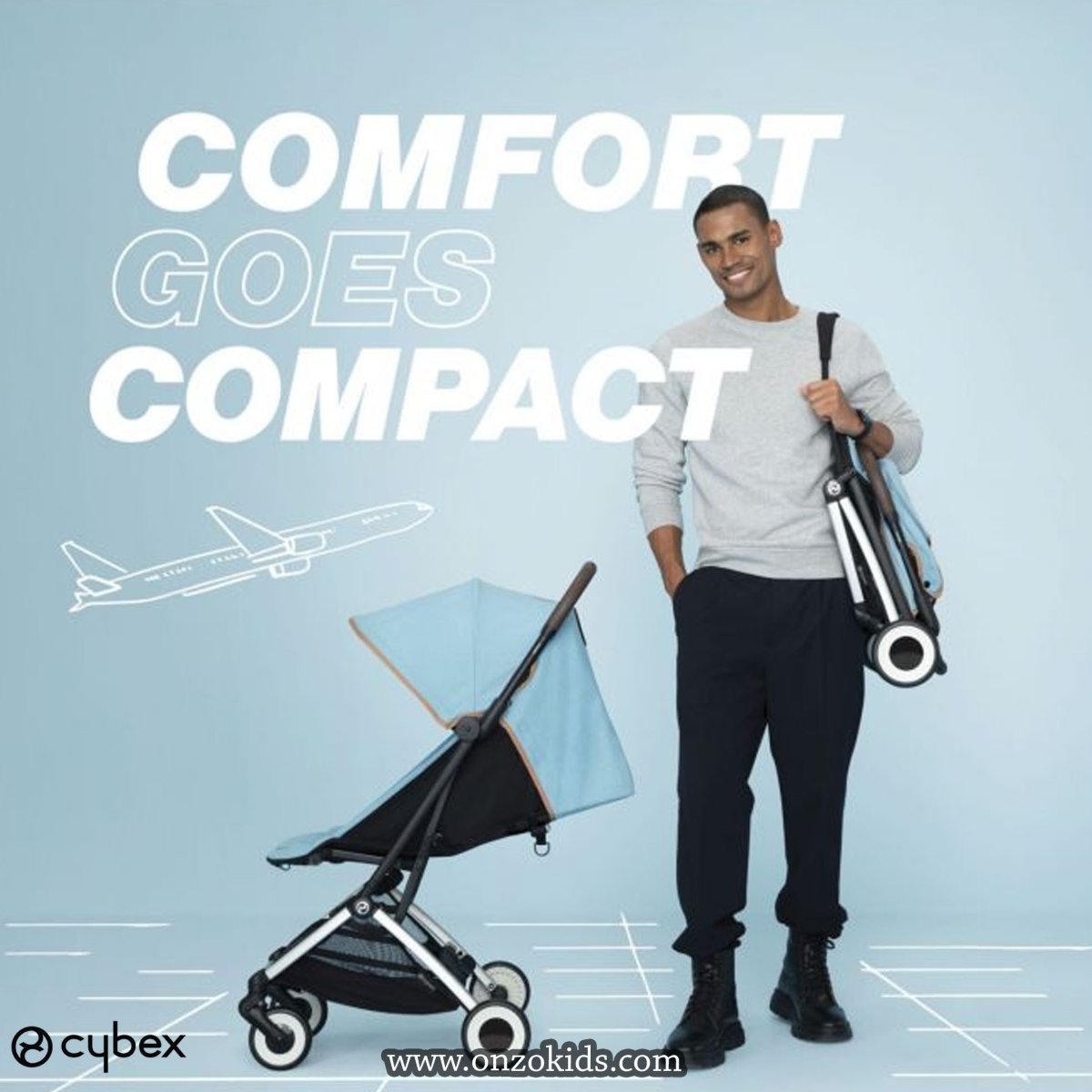 Poussette Ultra Compact Orfeo – Cybex – Image 3