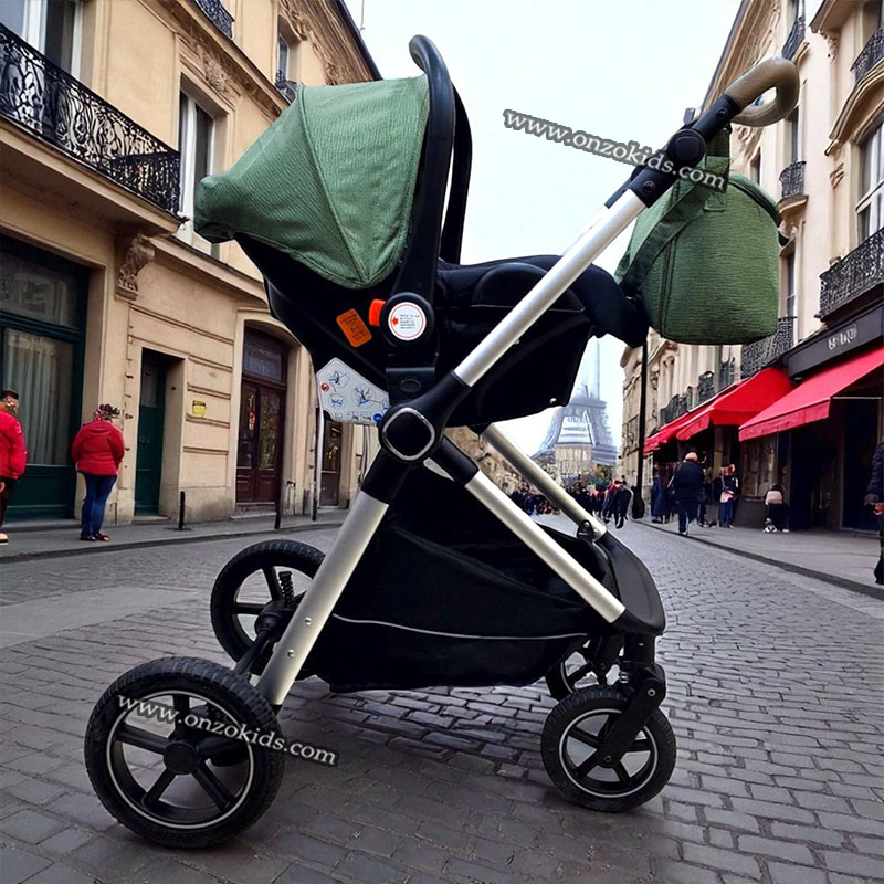 Poussette Landau de Luxe 4en1 – Kidilo – Image 8